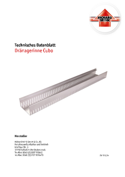 Download: Drainagerinne Cubo