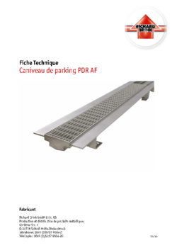 Download: Caniveau de parking Parco
