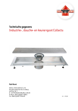 Download: Industrie-, douche- en keukengoot Collecta