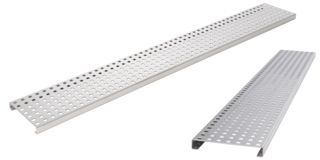 Rost mit quadratischer Perforation