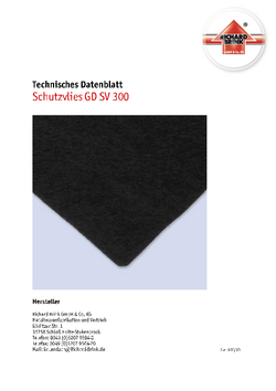 Download: Schutzvlies GD SV 300