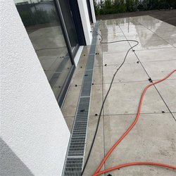 Fassadenrinne Stabile Air verbaut von Eickhoff Garten-, Landschafts- und Tiefbau GmbH