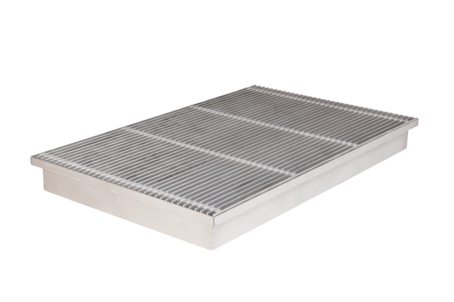 Various grate designs to choose from