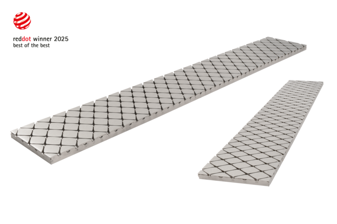 Design-Rost Gemma für Entwässerungsrinnen mit Red Dot Award