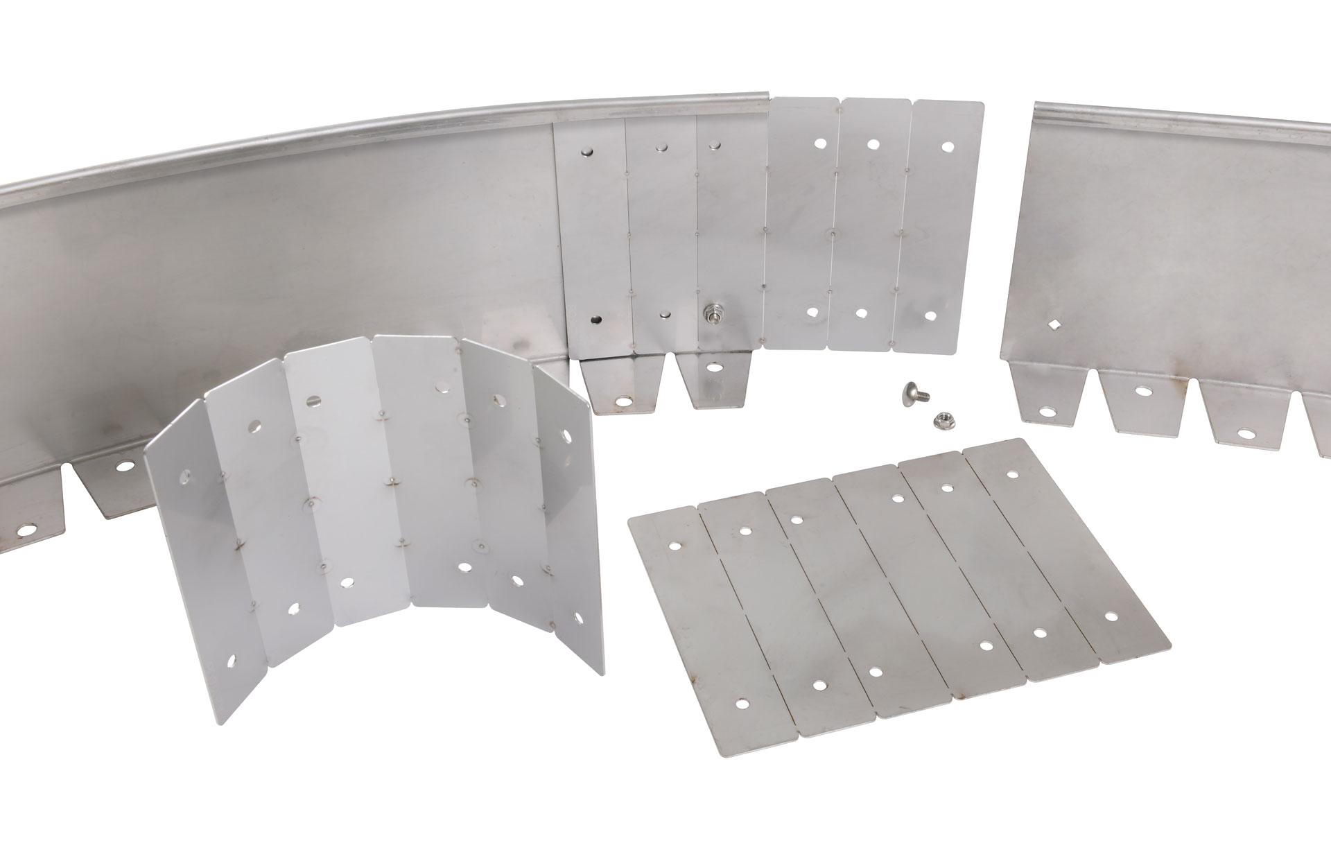 Recinzione In Rete Modulare Acciaio Inox 100x85 Cm 21x21x2,5 Mm Cod Mxl 20567 120113